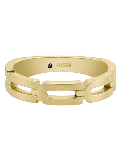 Fossil Harlow Gold Ring JF046997109