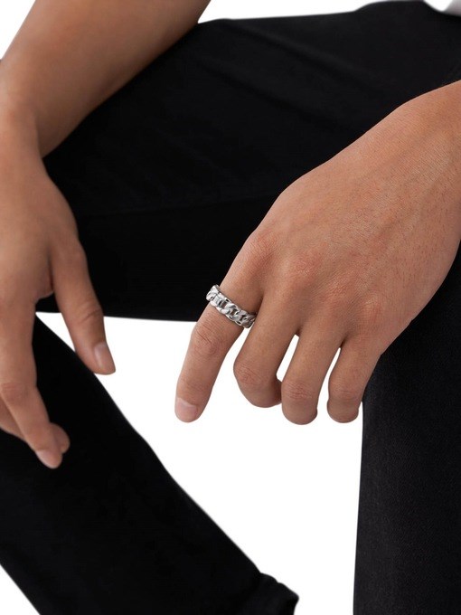 Emporio Armani Silver Ring EGS29810409