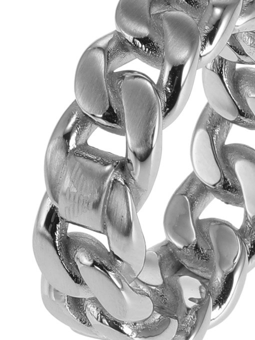 Emporio Armani Silver Ring EGS298104011