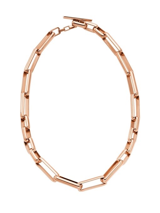 Fossil Archival Rose Gold Necklace JOA00903791 Fossil Archival Rose Gold Necklace JOA00903791