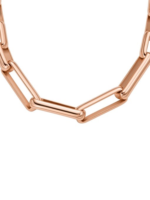 Fossil Archival Rose Gold Necklace JOA00903791 Fossil Archival Rose Gold Necklace JOA00903791