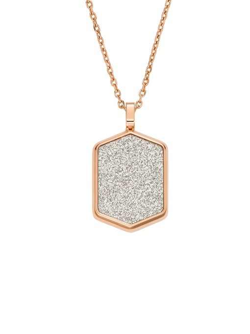 Fossil Hazel Rose Gold Necklace JOF01109791