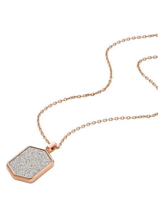 Fossil Hazel Rose Gold Necklace JOF01109791