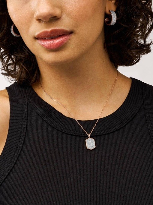 Fossil Hazel Rose Gold Necklace JOF01109791