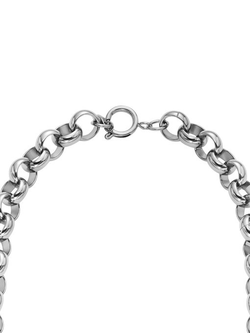 Fossil Archival Silver Necklace JOF01106040