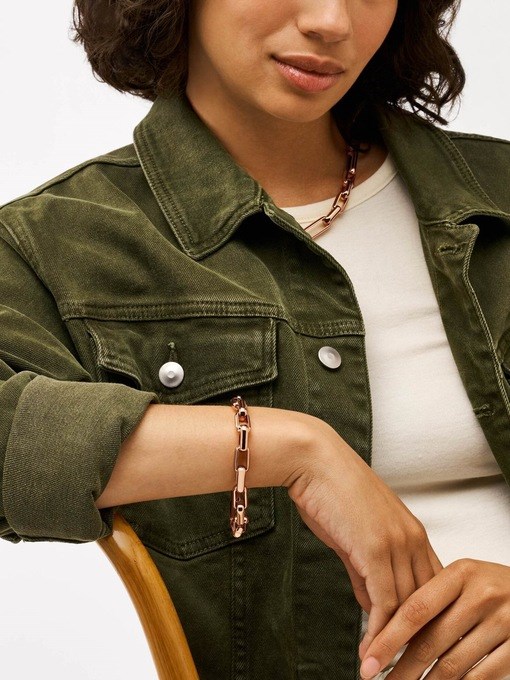 Fossil Archival Rose Gold Bracelet JOA00904791 Fossil Archival Rose Gold Bracelet JOA00904791