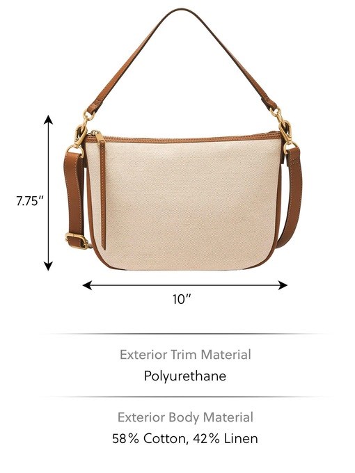 Fossil Skylar Brown Crossbody Bag SHB3187101