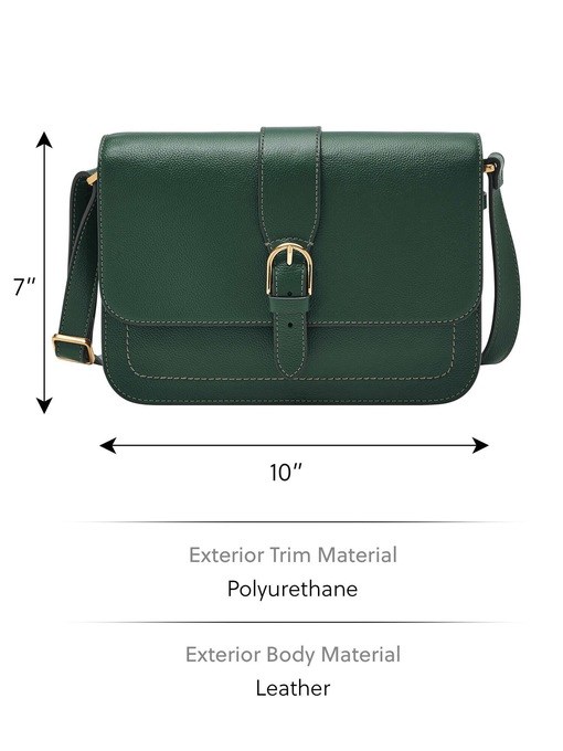 Fossil Zoey Green Crossbody Bag ZB1935301