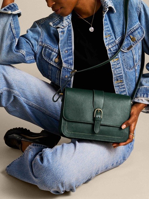 Fossil Zoey Green Crossbody Bag ZB1935301
