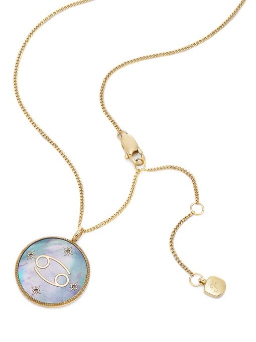 Fossil Sutton Gold Necklace JF04841710 Fossil Sutton Gold Necklace JF04841710