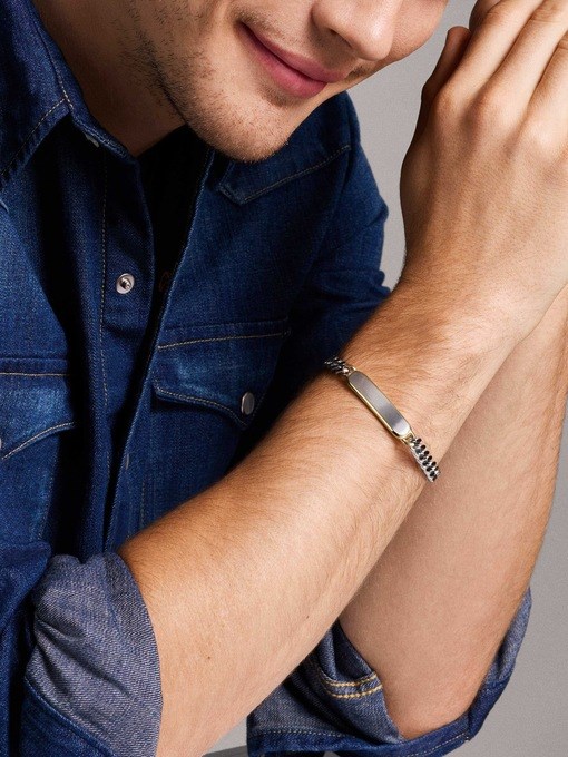 Fossil Ellis 2-Tone Bracelet JF04851998