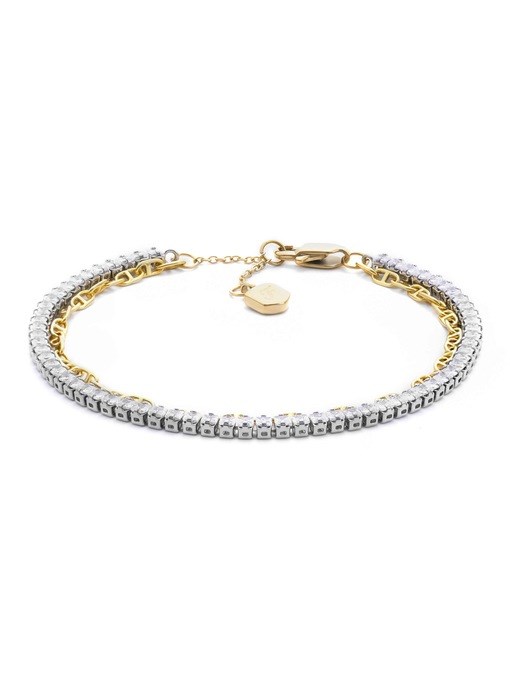 Fossil Heritage Silver Bracelet JA7273040