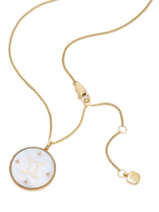 Fossil Sutton Gold Necklace JF04840710 Fossil Sutton Gold Necklace JF04840710