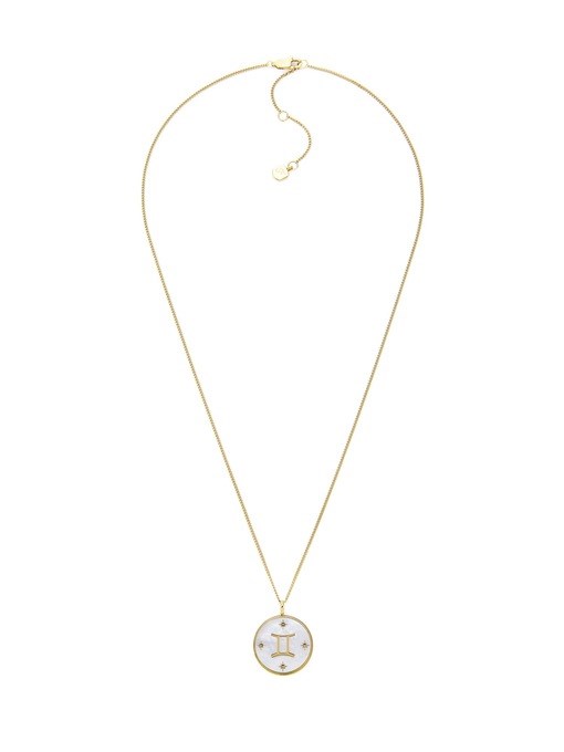 Fossil Sutton Gold Necklace JF04839710
