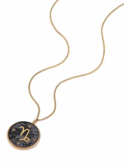 Fossil Sutton Gold Necklace JF04847710
