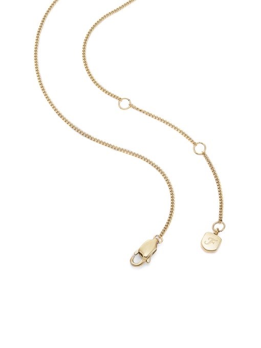 Fossil Sutton Gold Necklace JF04847710