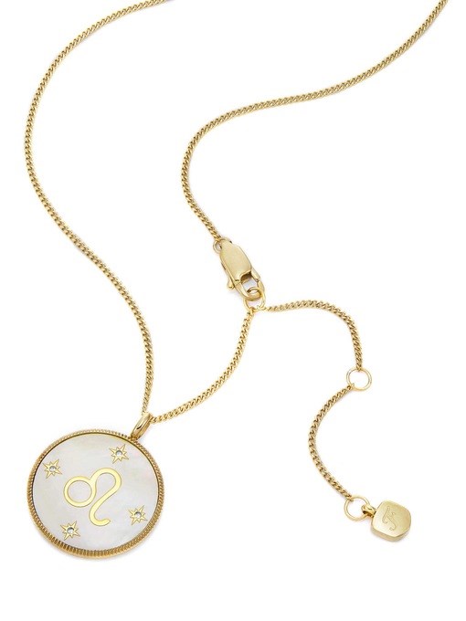 Fossil Sutton Gold Necklace JF04842710