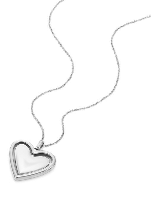 Fossil Sutton Silver Necklace JF04836040