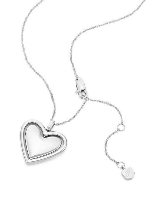 Fossil Sutton Silver Necklace JF04836040