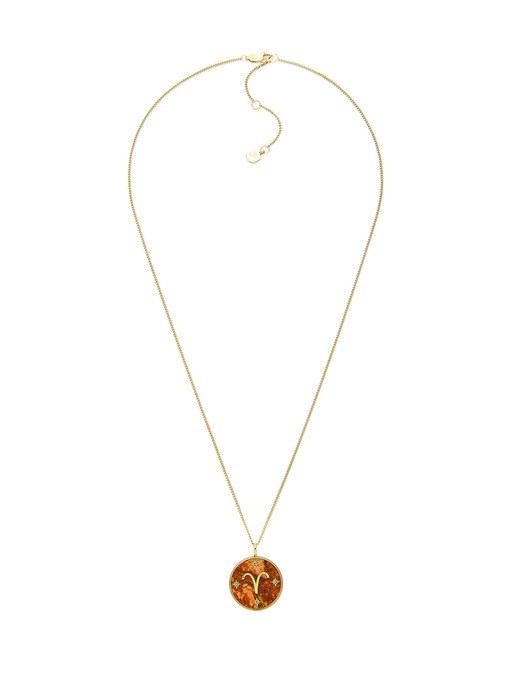 Fossil Sutton Gold Necklace JF04838710