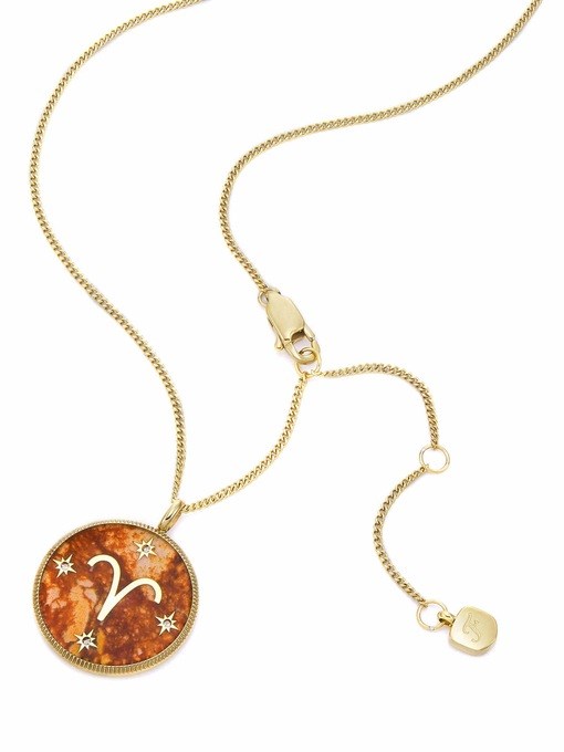 Fossil Sutton Gold Necklace JF04838710