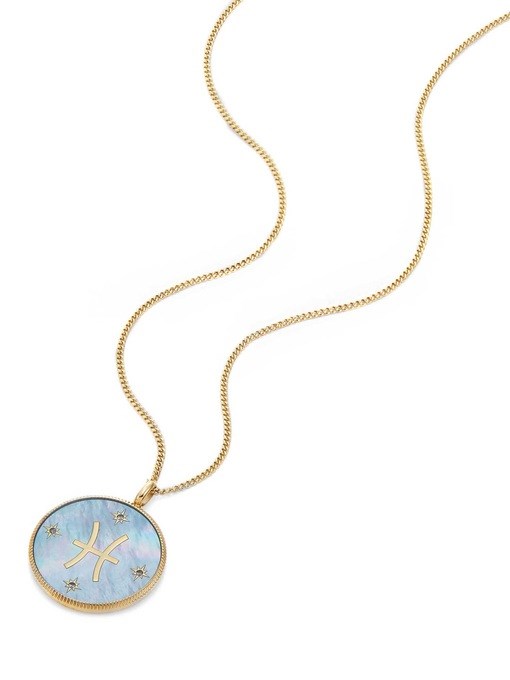 Fossil Sutton Gold Necklace JF04848710