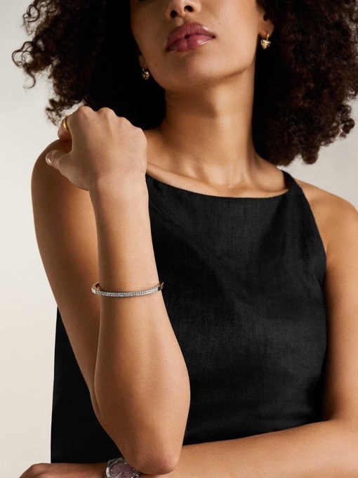 Fossil Ellis Silver Bracelet JF04863040