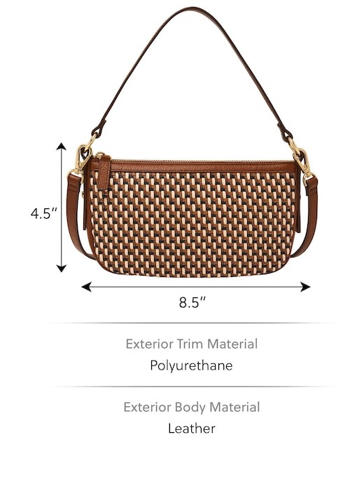 Fossil Jolie Brown Crossbody Bag ZB11111249