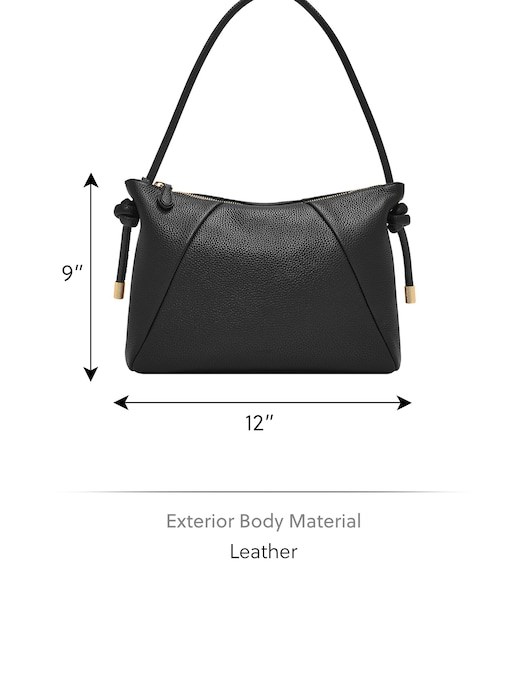 Fossil Willa Black Shoulder Bag ZB11119001