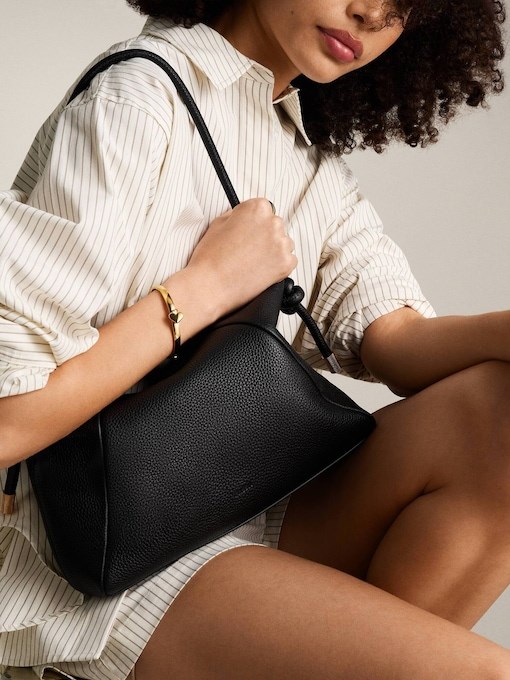 Fossil Willa Black Shoulder Bag ZB11119001