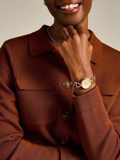 Fossil Carlie Gold Watch ES5375