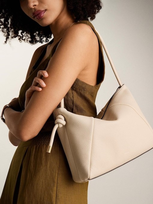 Fossil Willa White Shoulder Bag ZB11119120