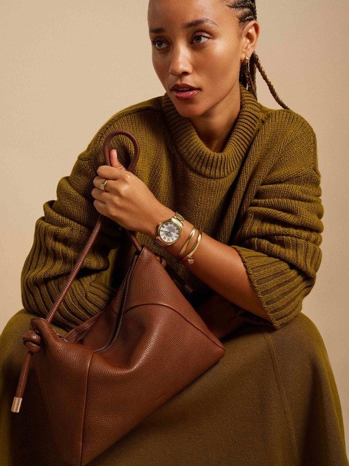 Fossil Willa Brown Shoulder Bag ZB11119200 Fossil Willa Brown Shoulder Bag ZB11119200