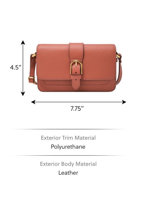 Fossil Zoey Red Crossbody Bag ZB1937604