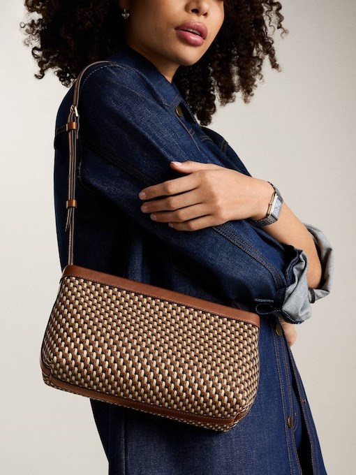 Fossil Penrose Brown Clutch ZB11122249