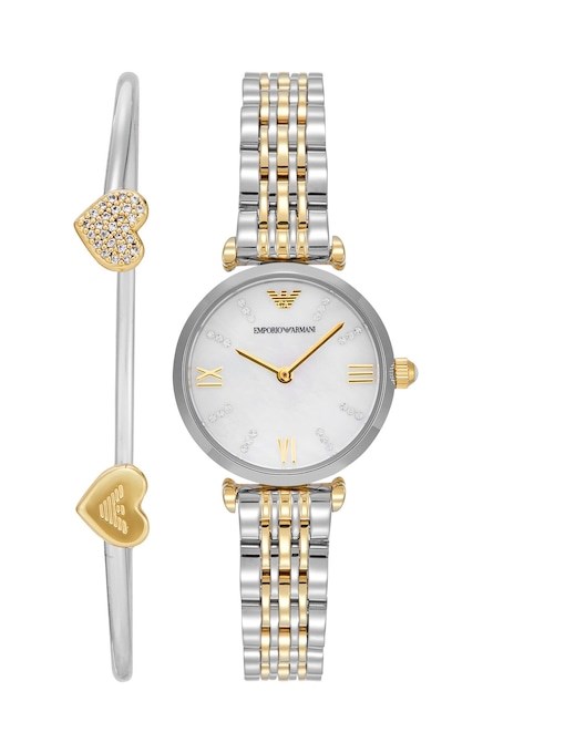 Emporio Armani White Watch AR70014