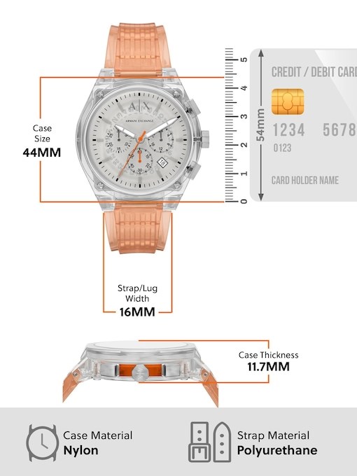 Armani Exchange Orange Watch AX4164