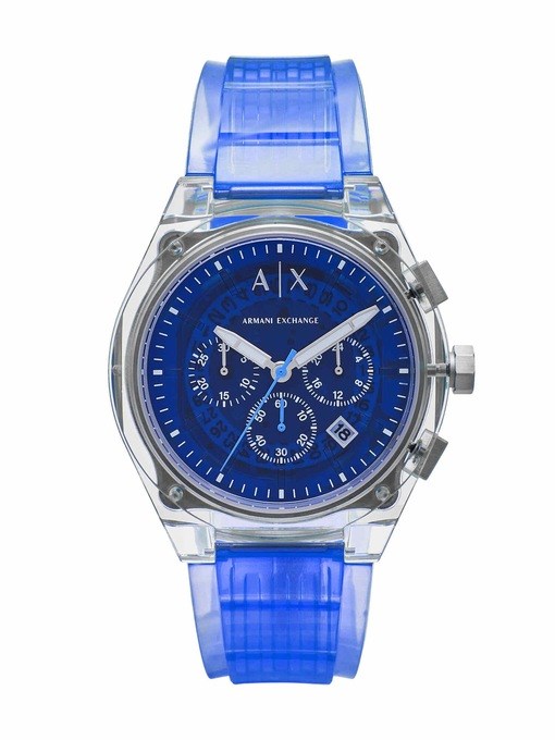 Armani Exchange Blue Watch AX4166