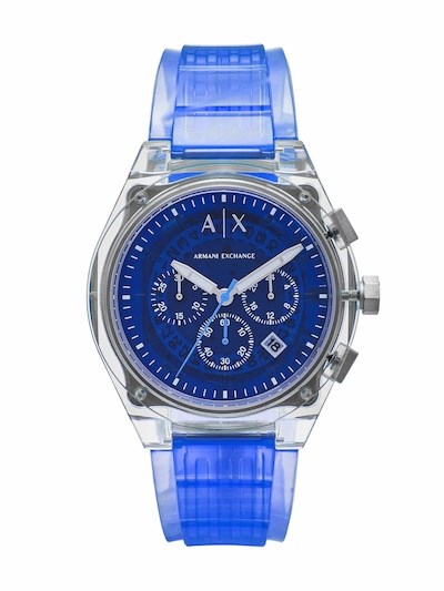 Armani Exchange Blue Watch AX4166