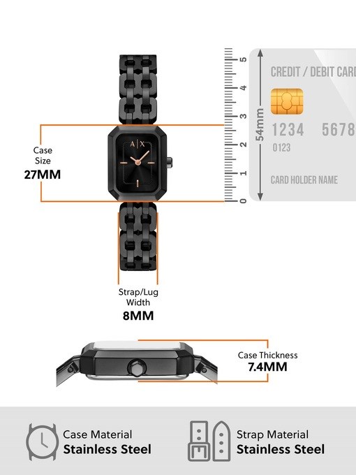 Armani Exchange Black Watch AX5813