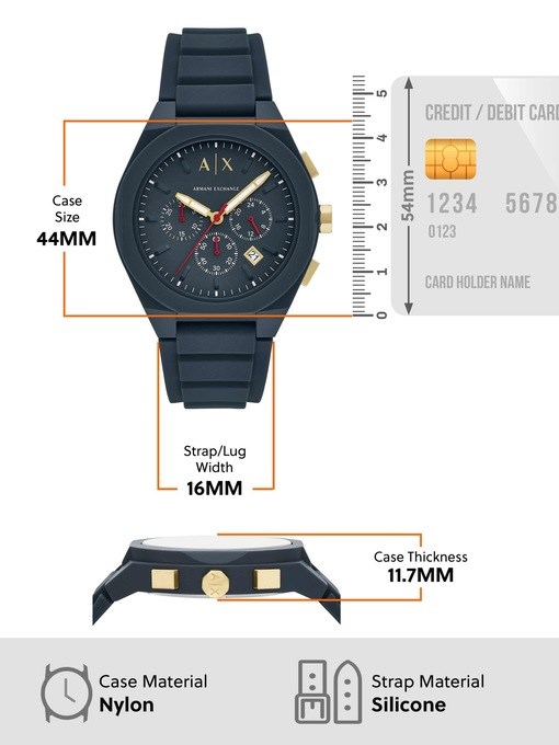 Armani Exchange Blue Watch AX4168 Armani Exchange Blue Watch AX4168