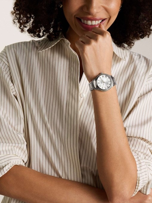 Fossil Gilmore Silver Watch ES5393 Fossil Gilmore Silver Watch ES5393