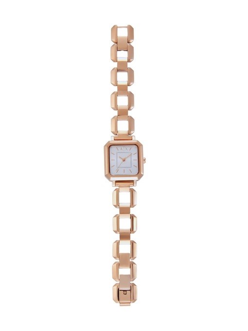 Armani Exchange Rose Gold Watch AX7167SET