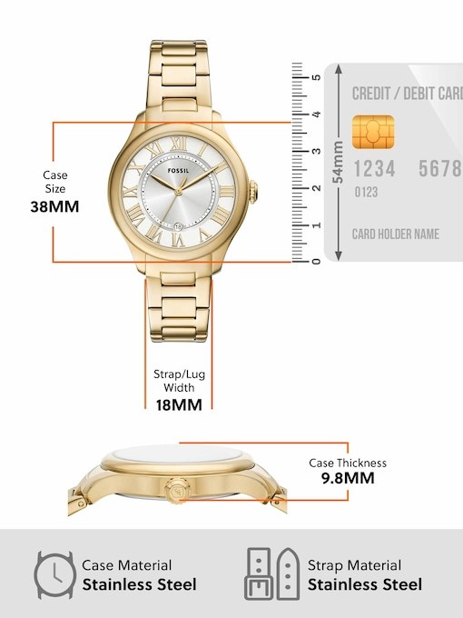 Fossil Gilmore Gold Watch ES5395 Fossil Gilmore Gold Watch ES5395