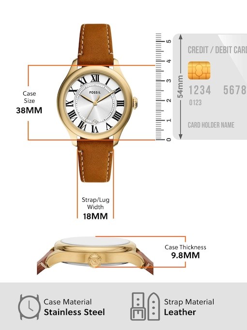 Fossil Gilmore Brown Watch ES5397