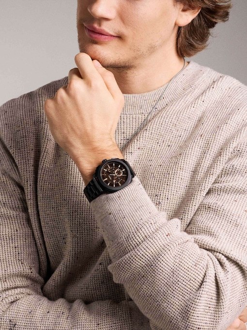 Fossil Machine Black Watch FS6097