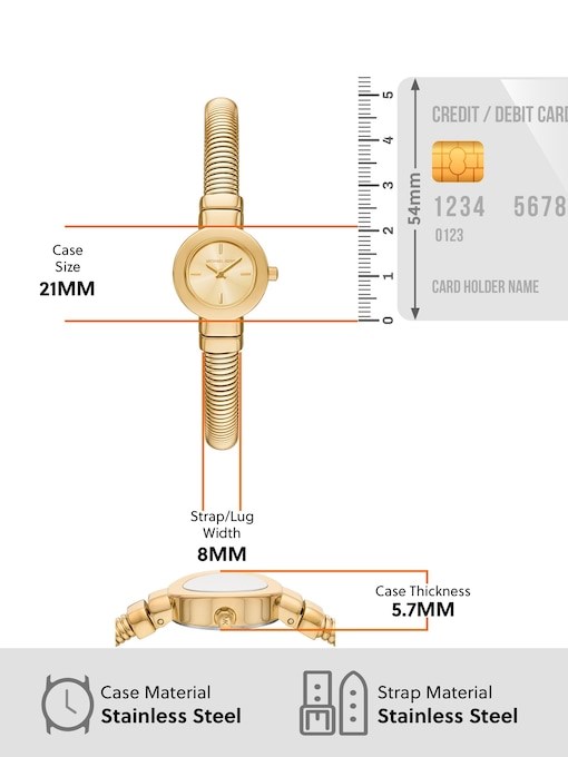 Michael Kors Gramercy Gold Watch MK7527