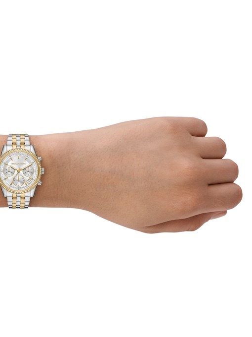 Michael Kors Ritz Two Tone Watch MK7532