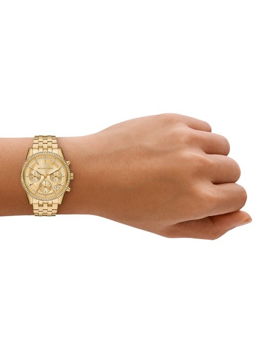 Michael Kors Ritz Gold Watch MK7530