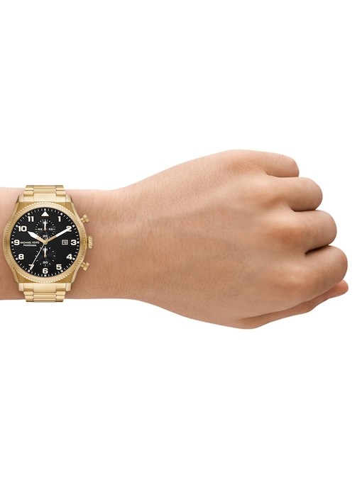 Michael Kors Panorama Gold Watch MK9195